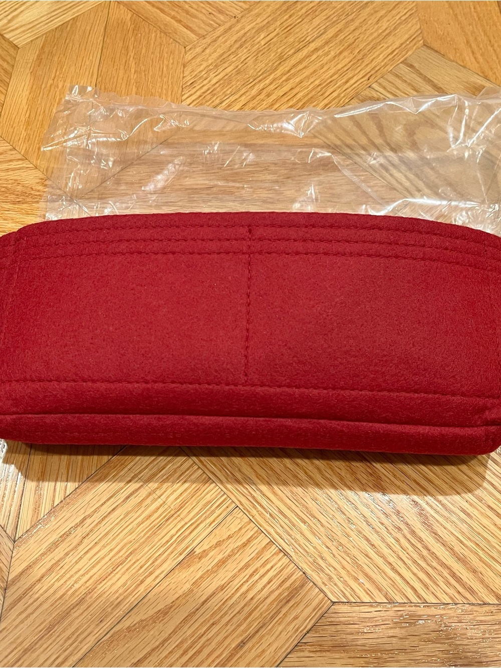 Purse Organizer for Fendi Medium Baguette in Burgundy